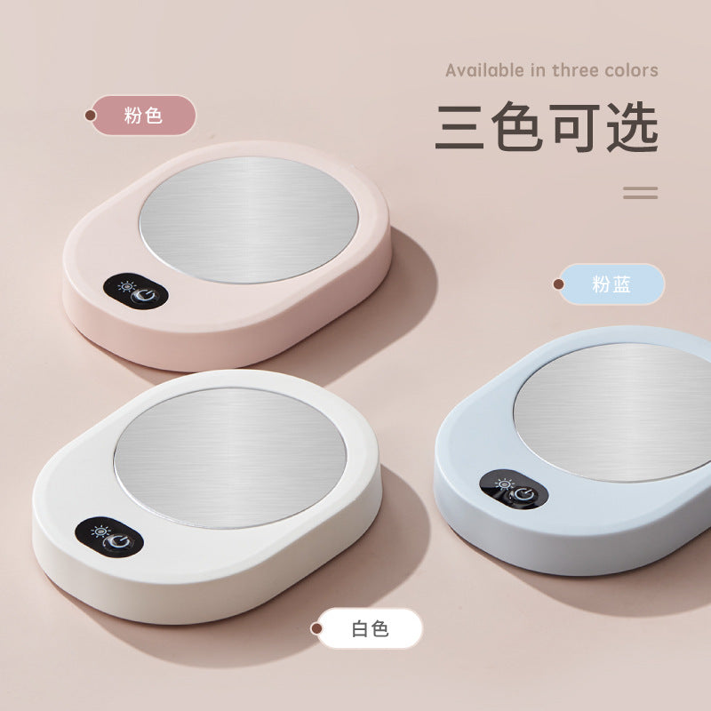 Intelligent Constant Temperature Heating Coaster 55 Degrees Automatic Adjustable Temperature Hot Milk Artifact Dormitory Warm Water Cup Constant Temperature Coaster