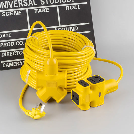 2-40 M Electric Car Charging Extension Cable Strip Socket Multi-function Wiring Board Battery Car Charging Long Cable